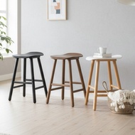 LOFT LIVING HETTY Designer solid wood stool bar stool