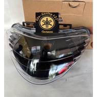 SATRIA 2-STROKE SHARK MALAYSIA BLACK HEADLIGHT REFLECTOR Good qualitySMOKE A1