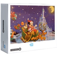 Ready Stock Mickey Mouse Jigsaw Puzzles 300/500/1000 Pcs Jigsaw Puzzle Adult Puzzle Creative Gift Super Difficult Small Puzzle Educational Puzzle