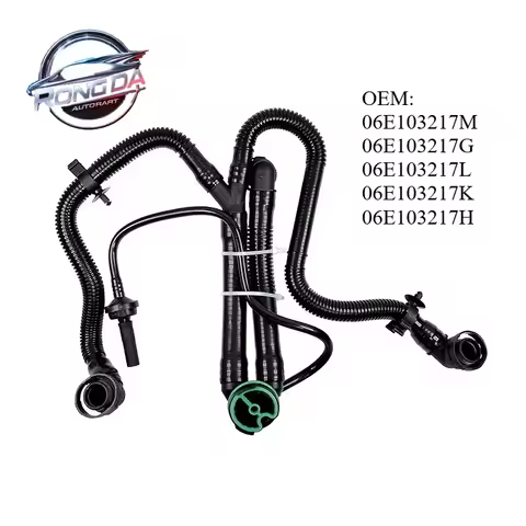 06E103217M 06E103217G Cylinder Head Cover Crankcase Breather Vent Hose Assembly For Audi A4 B7 2005-