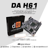 Motherboard DIGITAL ALLIANCE DA H61 NVME Socket LGA 1155 Original