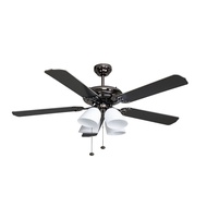 Decorative Ceiling Fan Mt Edma 52in INFINITY PLUS Black Chrome Ceiling Fan with 3 Speed Switch