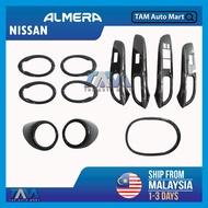 Nissan Almera Interior Decoration Carbon Fiber Design Trim For Almera (2011-2019) Car Accessories Ta