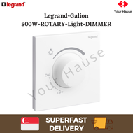 LEGRAND GALION 282420 500W ROTARY DIMMER SWITCH