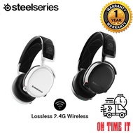 SteelSeries ARCTIS 7 2019 Edition USB AUX DTS 7.1 Gaming Wireless Headset BLACK WHITE (61505) (61508)