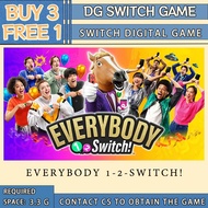 Everybody 1-2-Switch! Nintendo Switch Digital Game （BUY 3 FREE1)