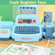 Cash Register Machine Toy Set Children Pretend Play House Toys Early Education Mainan Daftar Tunai K