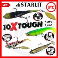 STARLIT Soft Lure Tadpole Shad Fish Killer Slim Shad Thread Shad SSL803 SSL804 SSL805 SSL806 Plastic