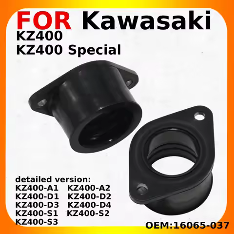 Motorcycle Carburetor Intake Manifold Adapter For Kawasaki KZ400 Special KZ400-A1 KZ 400 A2 D1 D2 D3