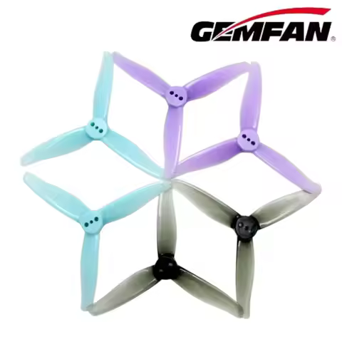 2Pairs Gemfan 3016 Props 3inch 3-blade Propeller 1.5mm Hole for RC Toothpick FPV Racing Drone 1303 5