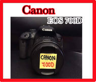 กล้องมือสอง Canon EOS 700D Lens 18-55 mm STM