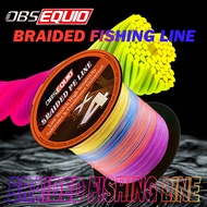 MATEER PE Sea Fishing Line 300/500 Meters 4 Strands Super Abrasion Resistant 11.8kg-91kg Tensile Str