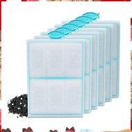 6 Count PF-L Filter Cartridges Refill for  Silenstream PF20 PF30 PF40 and PF75 Power Filters Fish Ta