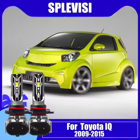 A Pair of LED 75W Car Headlights 9012 HIR2 IP68 Waterproof Auto Lamp For Toyota IQ 2009-2015 2009 20
