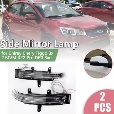 Rearview Side Mirror LED for Chirey Chery Tiggo 3x 3xe 2 MVM X22 Pro DR3 2016~2020 Turn Signal Indic