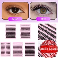 30d/40d/50d/60d/80d Single False Eyelash Large Volume False Eyelash Thick Segmented Pack Mixed Q2z9