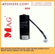 MAG Cap Big Capacitor BLACK 450V for MAG Barrier Gate BR618T BR630T BR660T Left or Right BG6