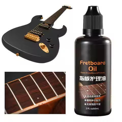 Guitar Fretboard Oil Lemon Oil Care For Fingerboard Portable Anti-drying Guitar Oil And Cleaner For 