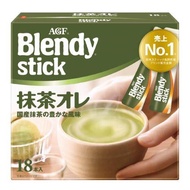AGF Blendy Stick 抹茶歐蕾口味（9.7克 x 18條）