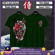 🔥PROMOSI HEBAT🔥 Japan Monster Face T shirt Lelaki 100% Cotton Baju T shirt Lelaki Baju Viral Baju Perempuan Men Clothes