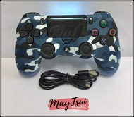 PlayStation 4 Dual Shock 4 Wireless Controller  V2  - Camouflage Blue