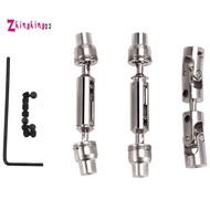 3Pcs Metal Drive Shaft CVD for  B16 B36  Q60 Q63 Q64 MN77 FY004 6WD 6X6 1/16 RC Car Upgrade Parts