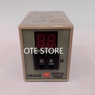 CIKACHI (CKC) AH3D-D1 240VAC DIGITAL TIMER RELAY (Seconds / Minutes / Hours)