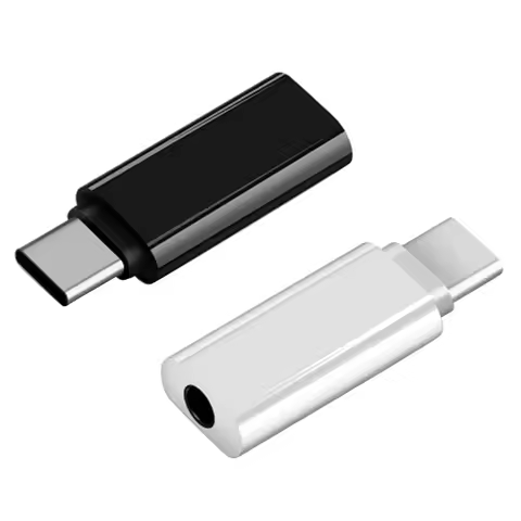 USB C to 3.5 mm Headphone Jack Adapter Compatible with Type C to Headphone Auxiliary Cable Digital C