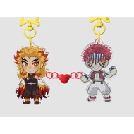 Regoku & akaza heart magnet keychain 24 MARY DECOR SHOP