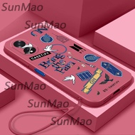 เคสโทรศัพท์ oppo a18 Softshell แฟชั่นป้ายป้องกันกรณี