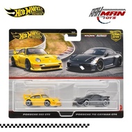 Hot Wheels Premium 2 Pack Porsche 993 GT2 Porsche 718 Cayman GT4 2024