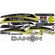 BIKE STRIPING BIKE DAHON FOLDING BIKE STICKER