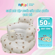 Playing Korean style baby sitting training chair with automatic pump for babies from 4 months old