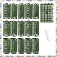 (SDRB) 10 Pack Tree Trunk Protector Plant Guard Protectors with Zip Ties Garden Protection Tree Wrap