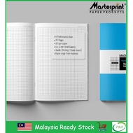 Masterprint A4 Small Square Mathematic Book Grid Square (MMB80)