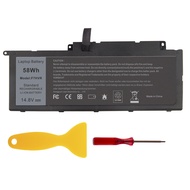 F7HVR Notebook Battery 14.8V 58WH Replaceable for Dell Inspiron 15 7537 Dell Insprion 17 7737 Series