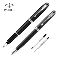 ชุดปากกาParker Sonnet Collection Roller & ปากกาลูกลื่น0.5มม.วิจิตรปลายปากกาพร้อมกล่องของขวัญ