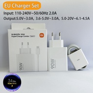Xiaomi Charger 90w Usb Type C Cable Super Fast Turbo Charge Adapter Xiao Mi Poco F7 Pro X7 F5 15 Ult