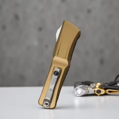 Micro Tech Troodon GenIII OTF Knife Tactical Self Defense EDC Knife D2 Blade Aluminum Alloy Handle O