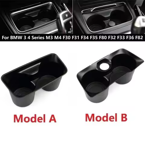 For BMW 3 4 Series M3 M4 F30 F31 F34 F35 F80 F32 F33 F36 F82 Center Console Drink Water Cup Holder S
