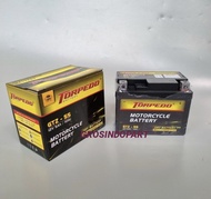 (Promo Torpedo) Aki Motor Batre Gtz5S Mio Gt-Byson-Vixion Lama-Vixion New-Nva-Nvl Full Kering