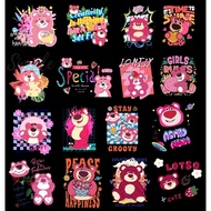 Heat ironing image, shirt printing. Pink Strawberry Lotso Bear Model GH7