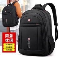 AT/🧃Swiss Army Knife（SWISSGEAR）Backpack2021New Swiss Men's Business Leisure Travel Large Capacity Computer Backpack 09BL