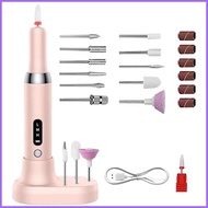 Nail Filer Electric Portable Nail Drill with Adjustable Speed Nail Drill Kit Nail Grinder Electric N