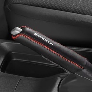 Car Shifting Handbrake Grips Cover Leather Handbrake Cover Suitable For Proton Saga Exora Waja Putra