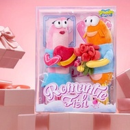 100% original bikini bottom buddies romantic fish series plush pendants bikini bottom buddies whimsi