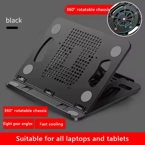 Portable Foldable Laptop Support Stand 8 Levels Angle Adjustable Laptop Holder Gamer Gaming Support 