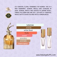 Mini Travel Perfume - Scandal Absulo By JPG EDP