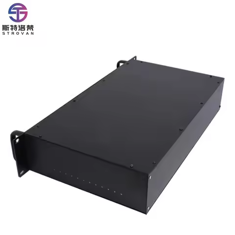 2.5u 3u Metal Rackmount Enclosure 19 Inch Aluminum Electronic Box Chassis Rack Server Case