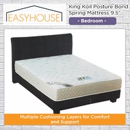 King Koil Posture Bond Spring Mattress 9.5″ | Bedroom | Available in Single/Super Single/Queen/King
